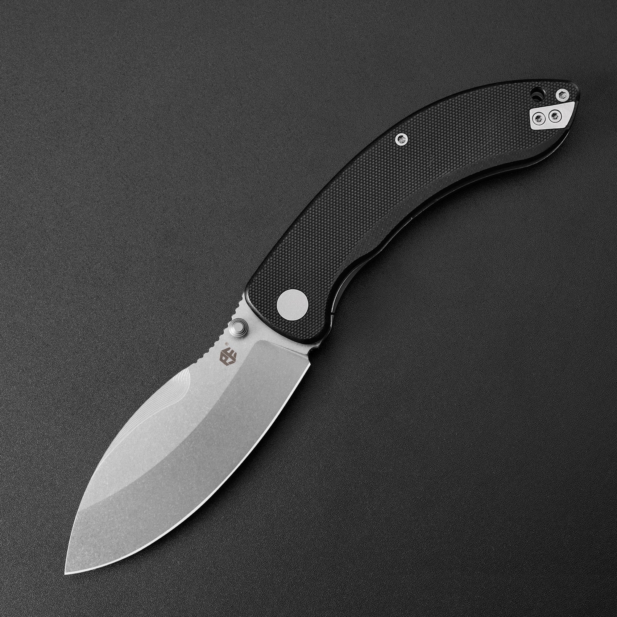 Petrified Fish PFB06 - Zonda, 3.74" 14C28N Steel Blade, G10/Wood Handle, Liner Lock Folding knife