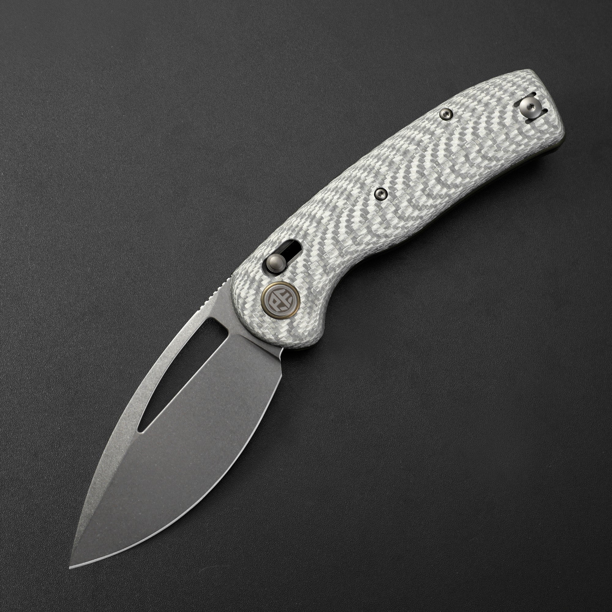 Petrified Fish PFP13 - Viper, 3.50" K110 Steel Blade, G10 Handle, Crossbar Lock Folding knife