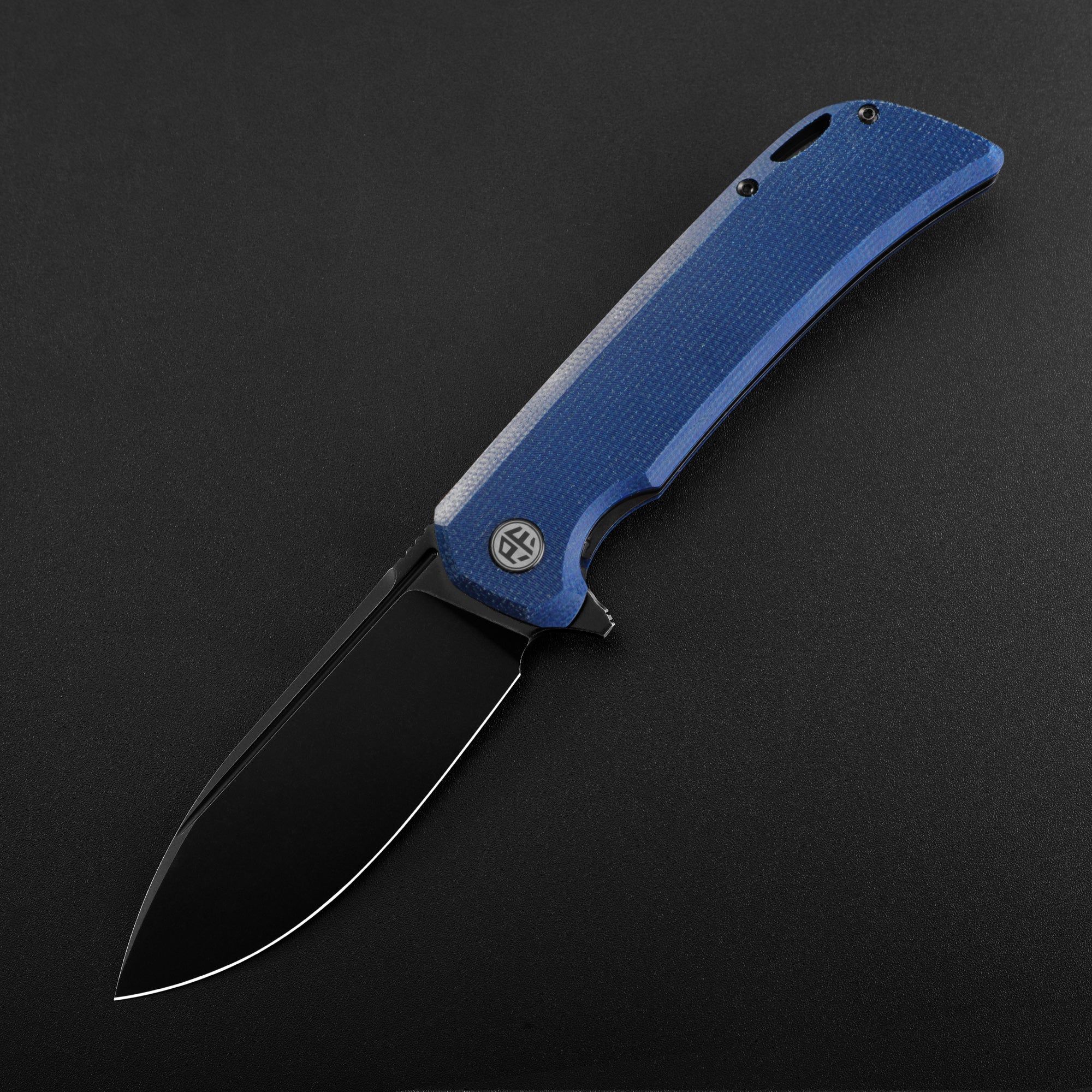 Petrified Fish PFB05 Tunny , 3.86" 14C28N Steel Blade, G10/Micarta Handle, Flipper Liner lock Folding knife