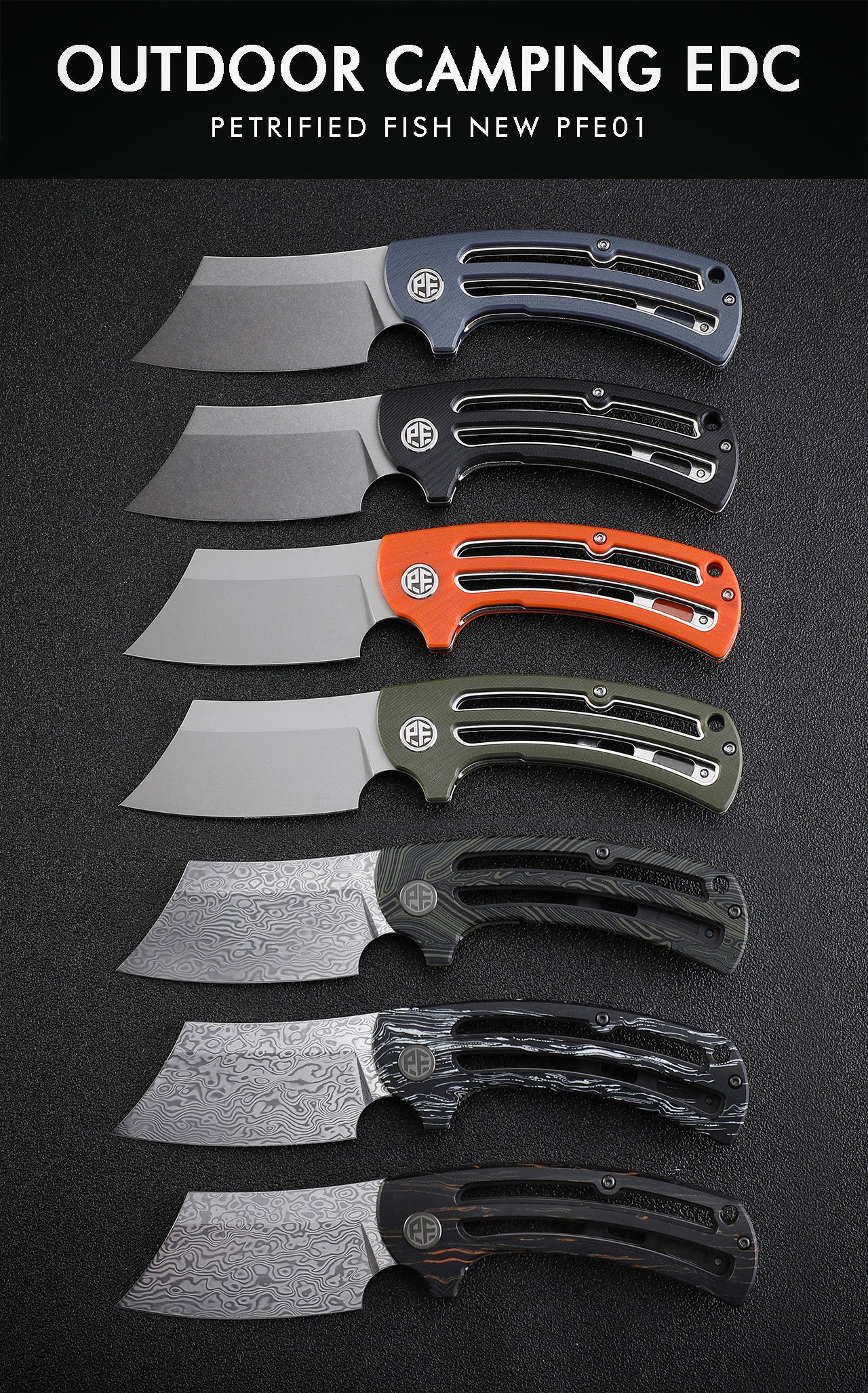 Petrified Fish PFE01 Folding Knife Eddy