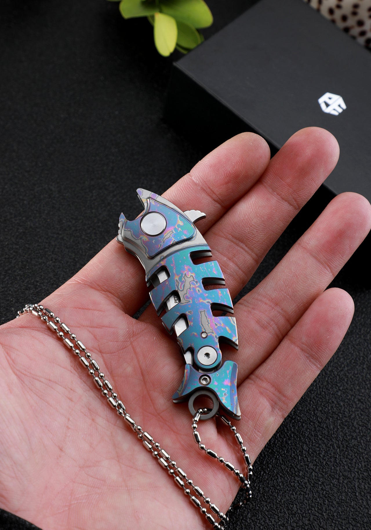 PF900 Titanium Pendant M390 Pocket knives