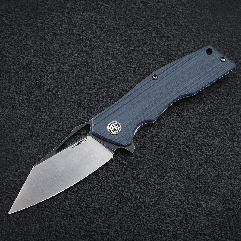 Titan Flipper knife G10 Handle (90mm D2) PF929