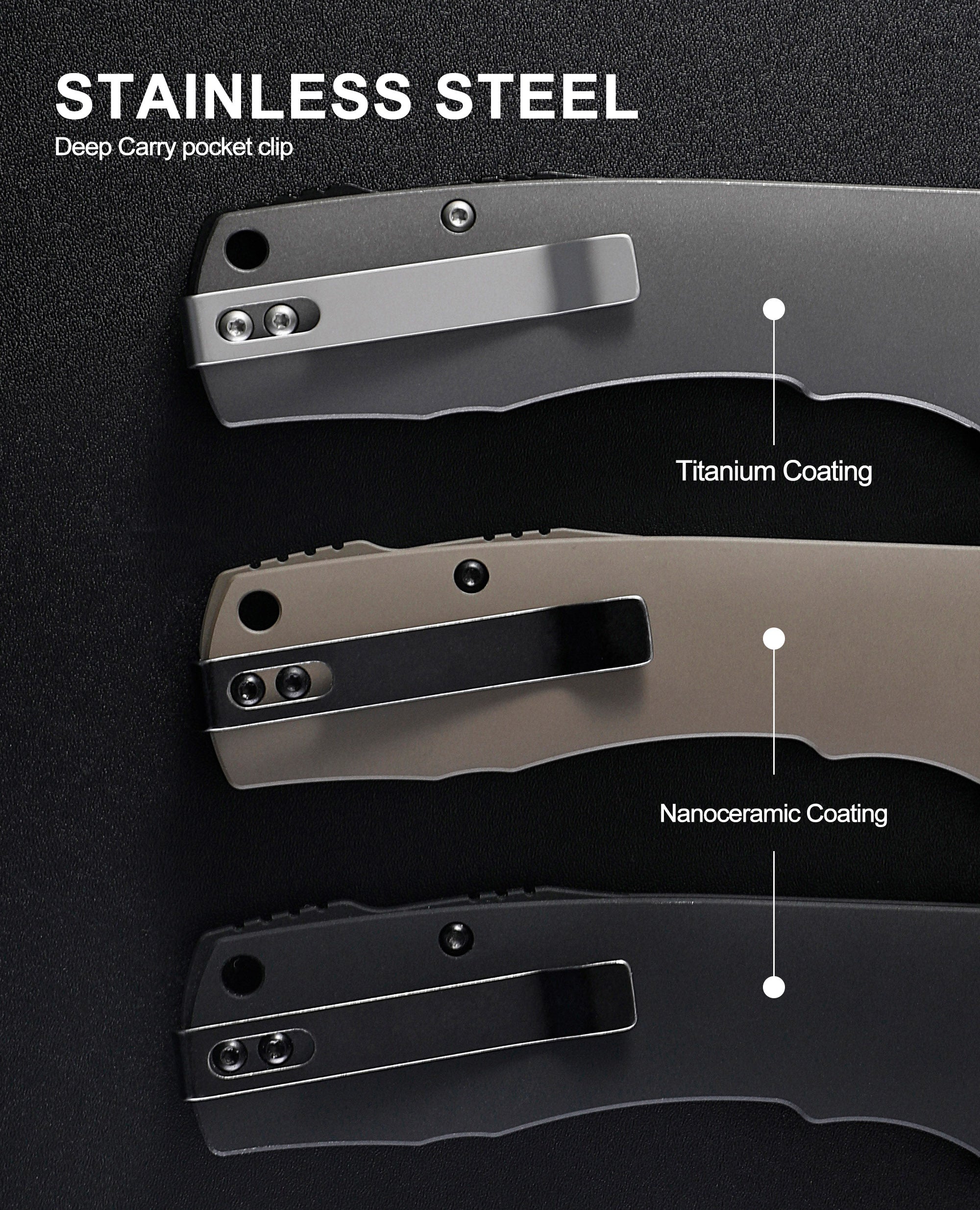 Petrified Fish PFP03 Victor, 3.58" 154CM Steel Blade, Aluminium Handle,Flipper Liner lock Folding knife