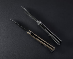 Petrified Fish PFP03 Victor, 3.58" 154CM Steel Blade, Aluminium Handle,Flipper Liner lock Folding knife