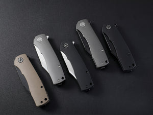 Petrified Fish PFP03 Victor, 3.58" 154CM Steel Blade, Aluminium Handle,Flipper Liner lock Folding knife
