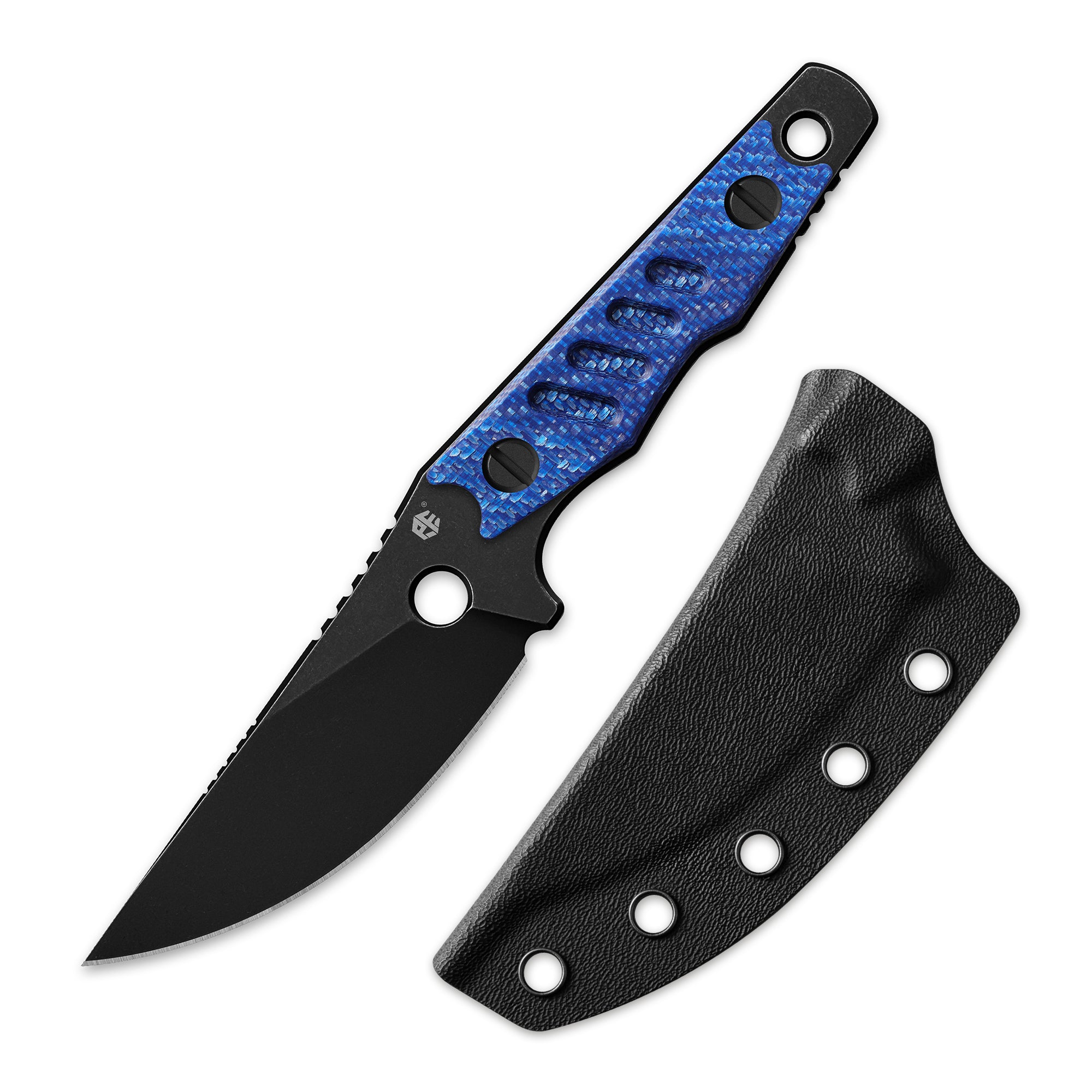 Petrified Fish PFE18 - Bison L, N690 Steel Skeleton knife