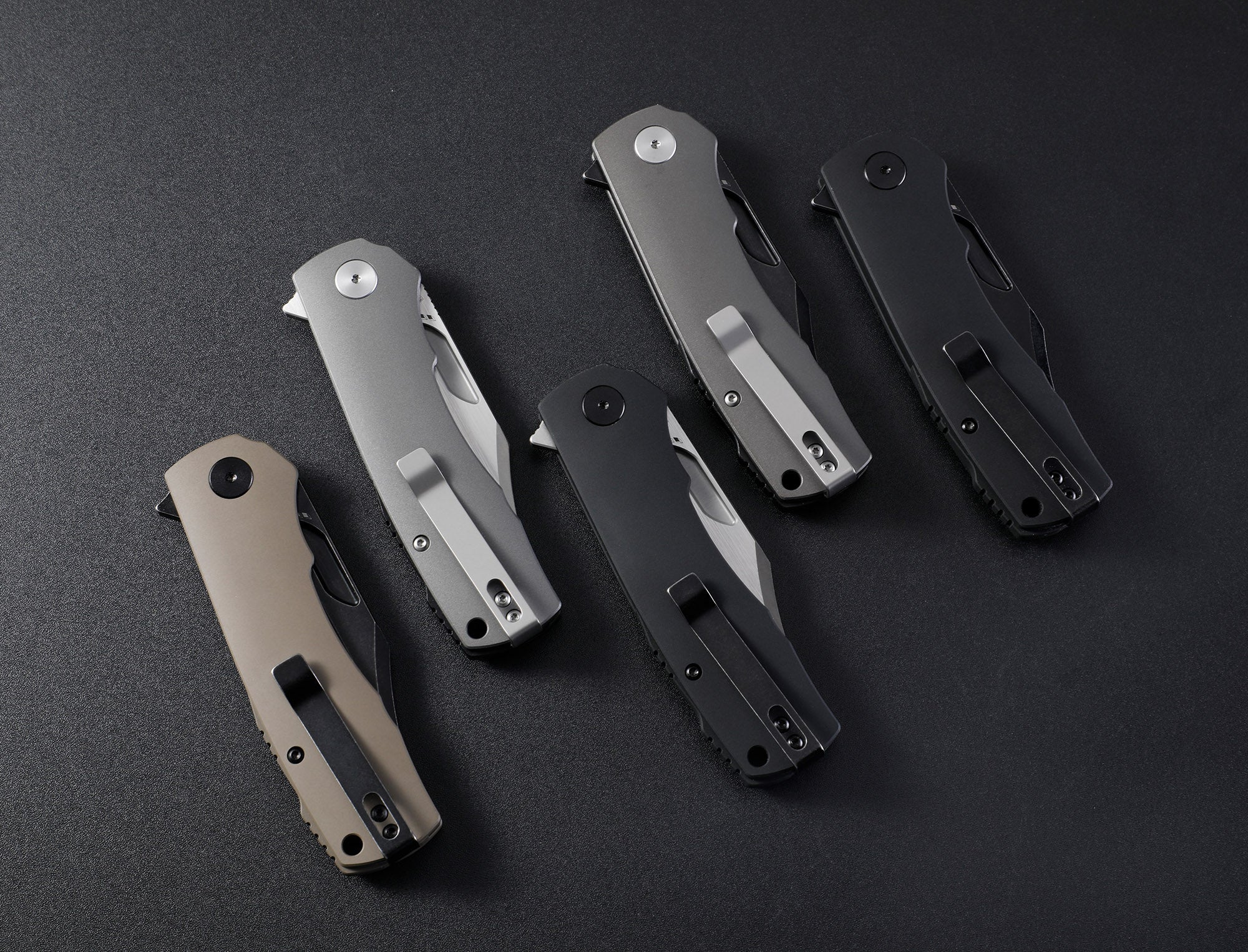 Petrified Fish PFP03 Victor, 3.58" 154CM Steel Blade, Aluminium Handle,Flipper Liner lock Folding knife
