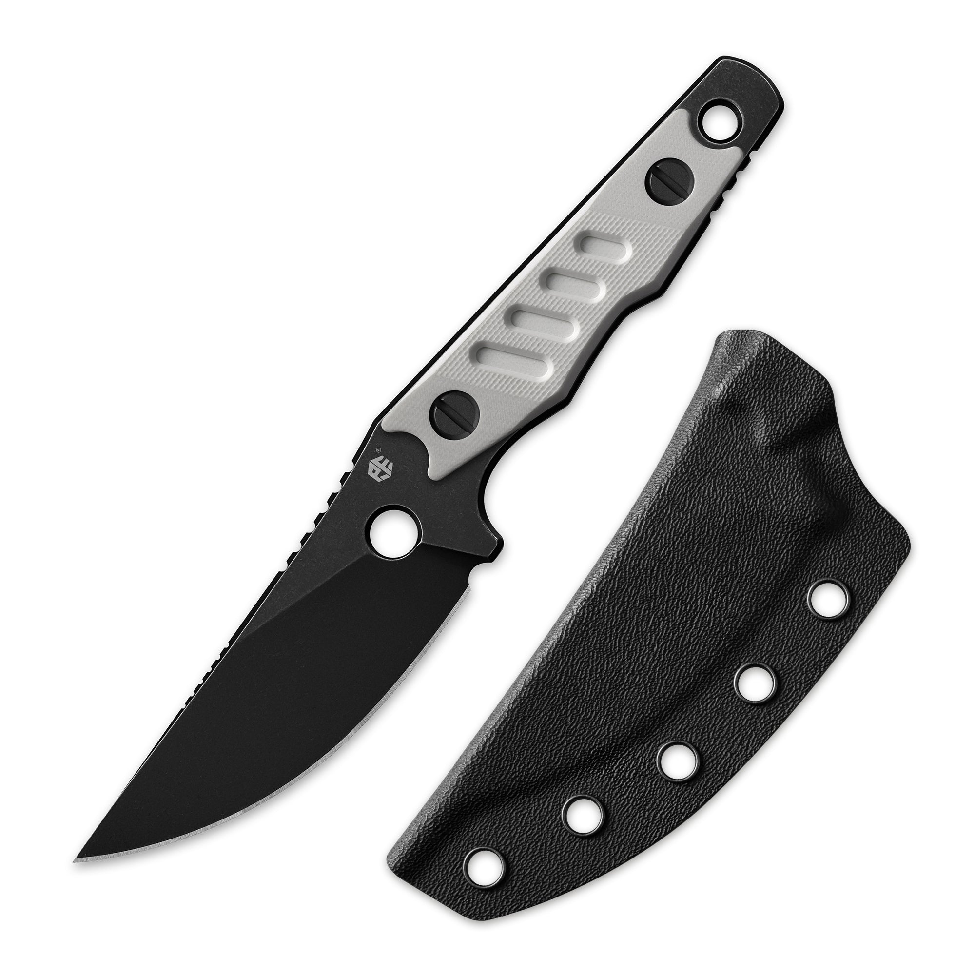 Petrified Fish PFE18 - Bison L, N690 Steel Skeleton knife