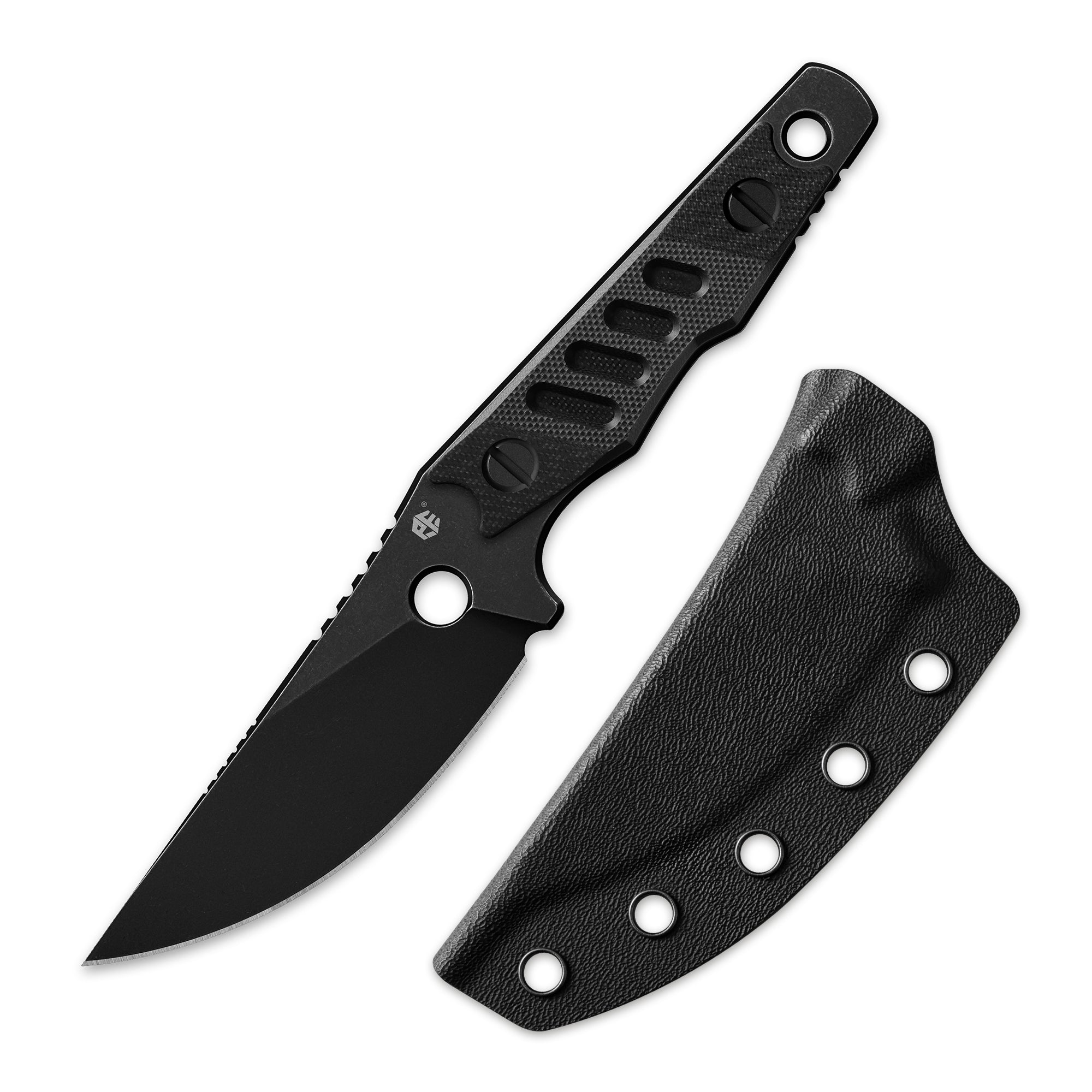 Petrified Fish PFE18 - Bison L, N690 Steel Skeleton knife