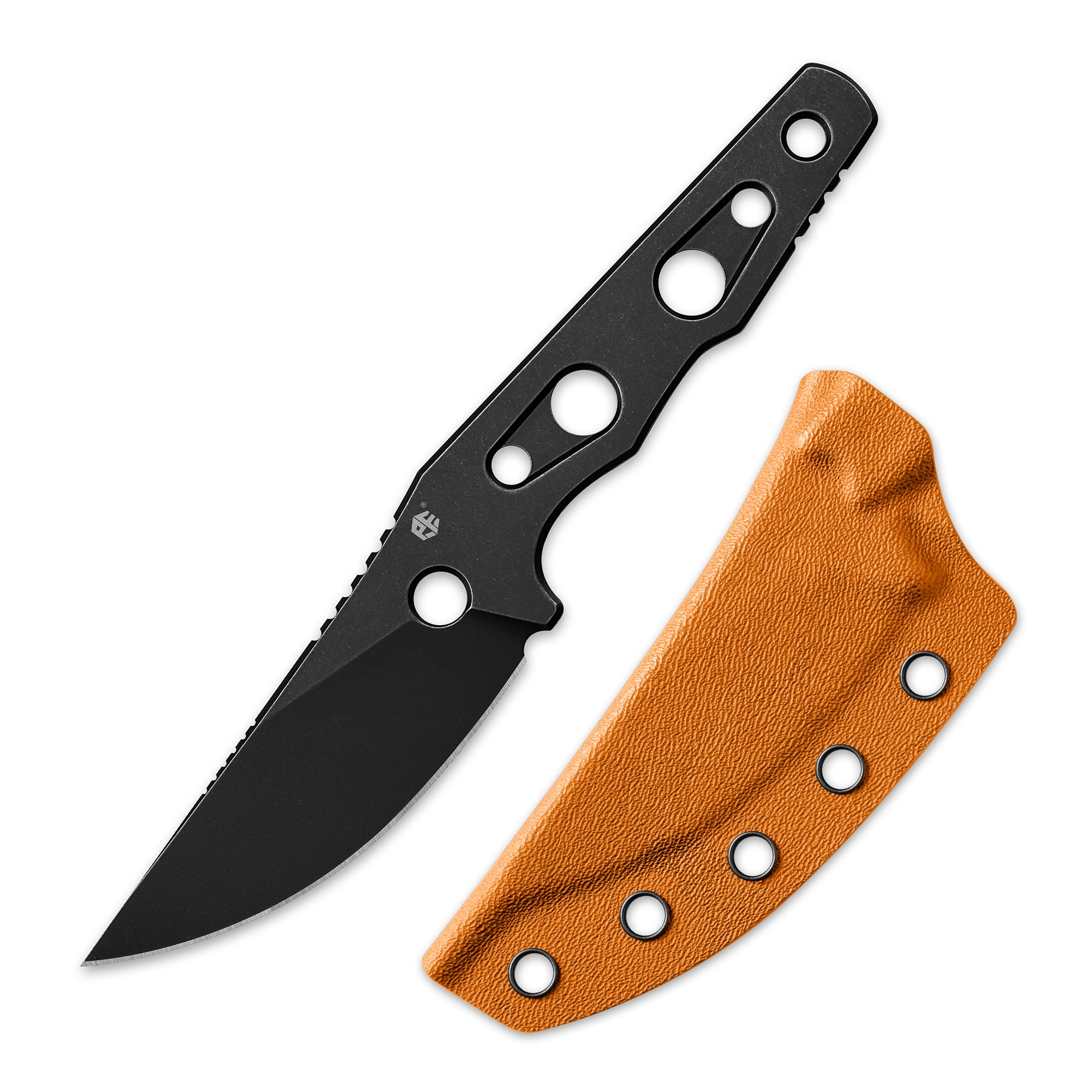 Petrified Fish PFE18 - Bison L, N690 Steel Skeleton knife
