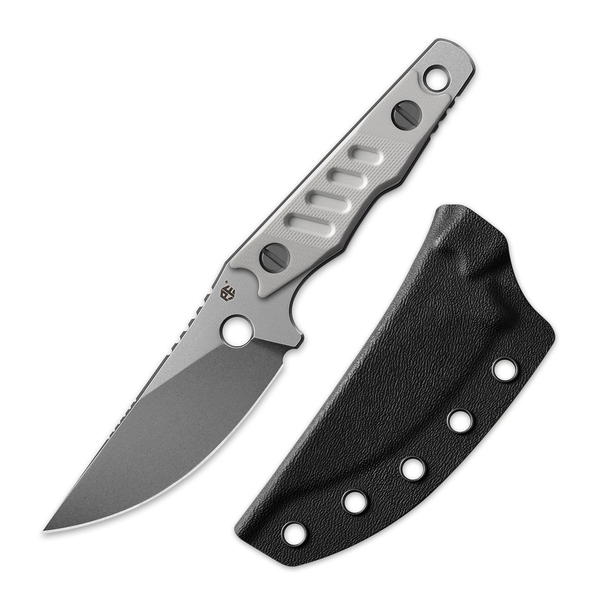 Petrified Fish PFE18 - Bison L, N690 Steel Skeleton knife