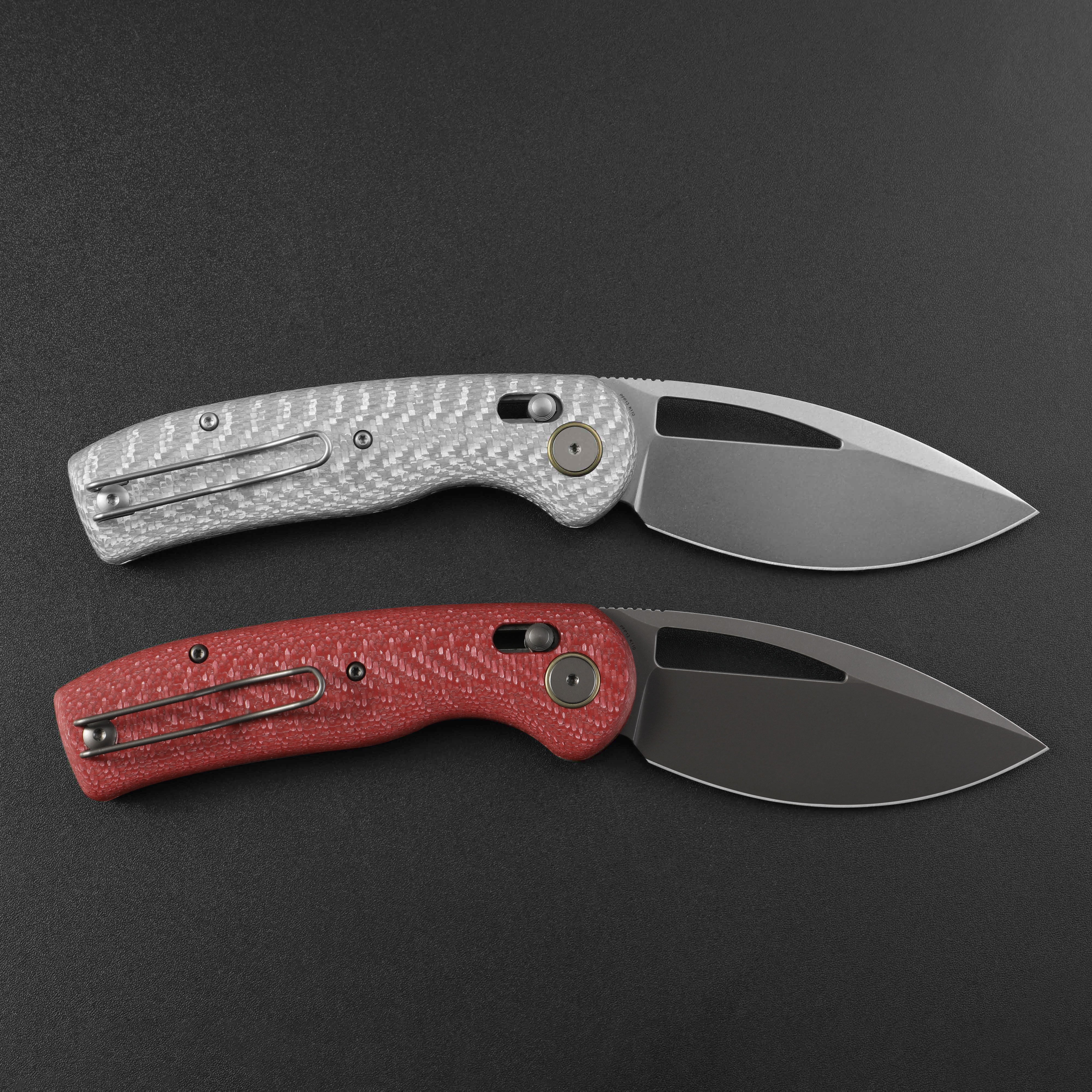 Petrified Fish PFP13 - Viper, 3.50" K110 Steel Blade, G10 Handle, Crossbar Lock Folding knife