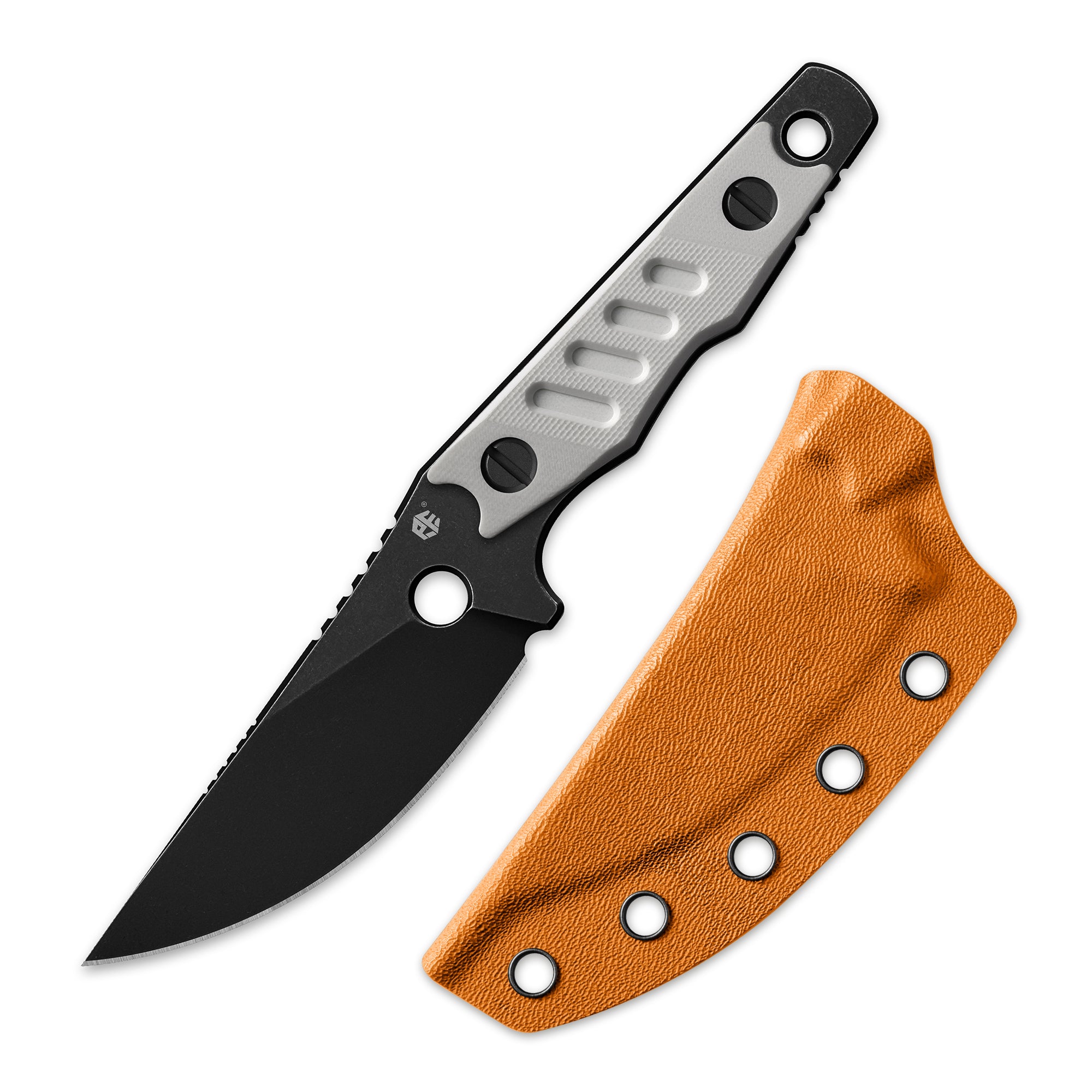 Petrified Fish PFE18 - Bison L, N690 Steel Skeleton knife