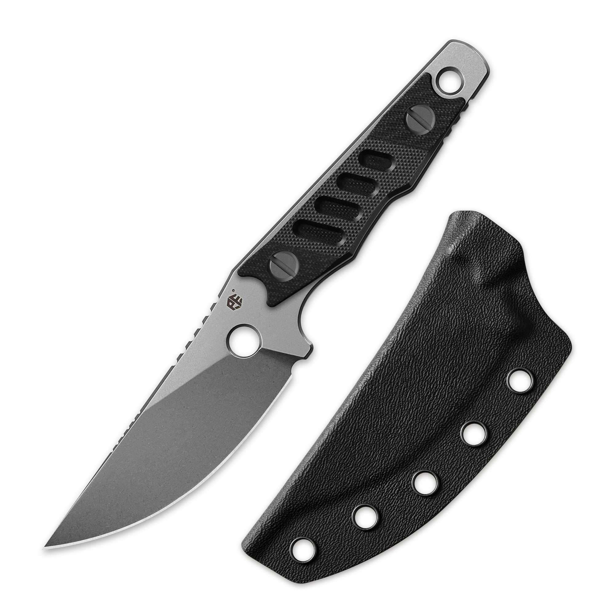 Petrified Fish PFE18 - Bison L, N690 Steel Skeleton knife