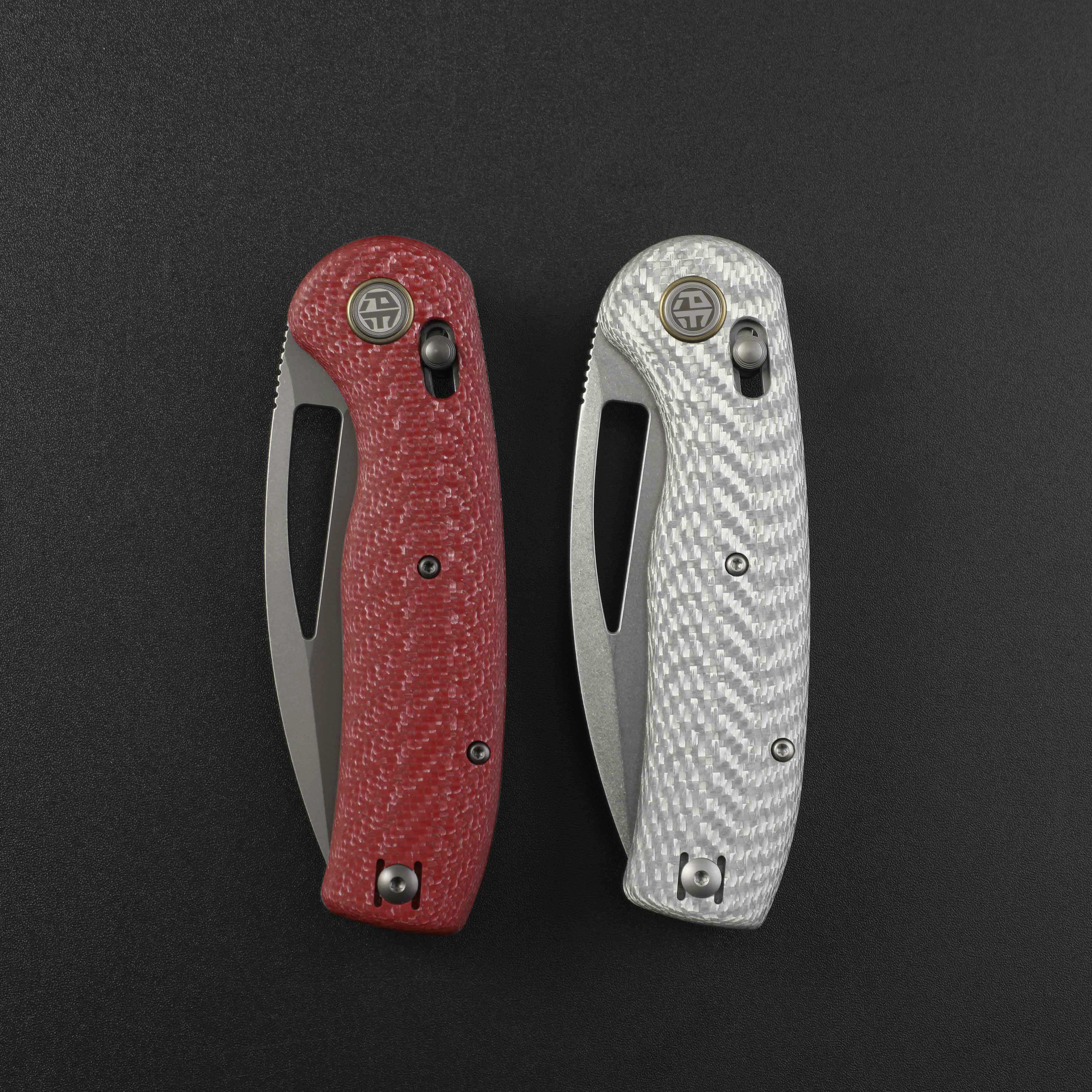 Petrified Fish PFP13 - Viper, 3.50" K110 Steel Blade, G10 Handle, Crossbar Lock Folding knife
