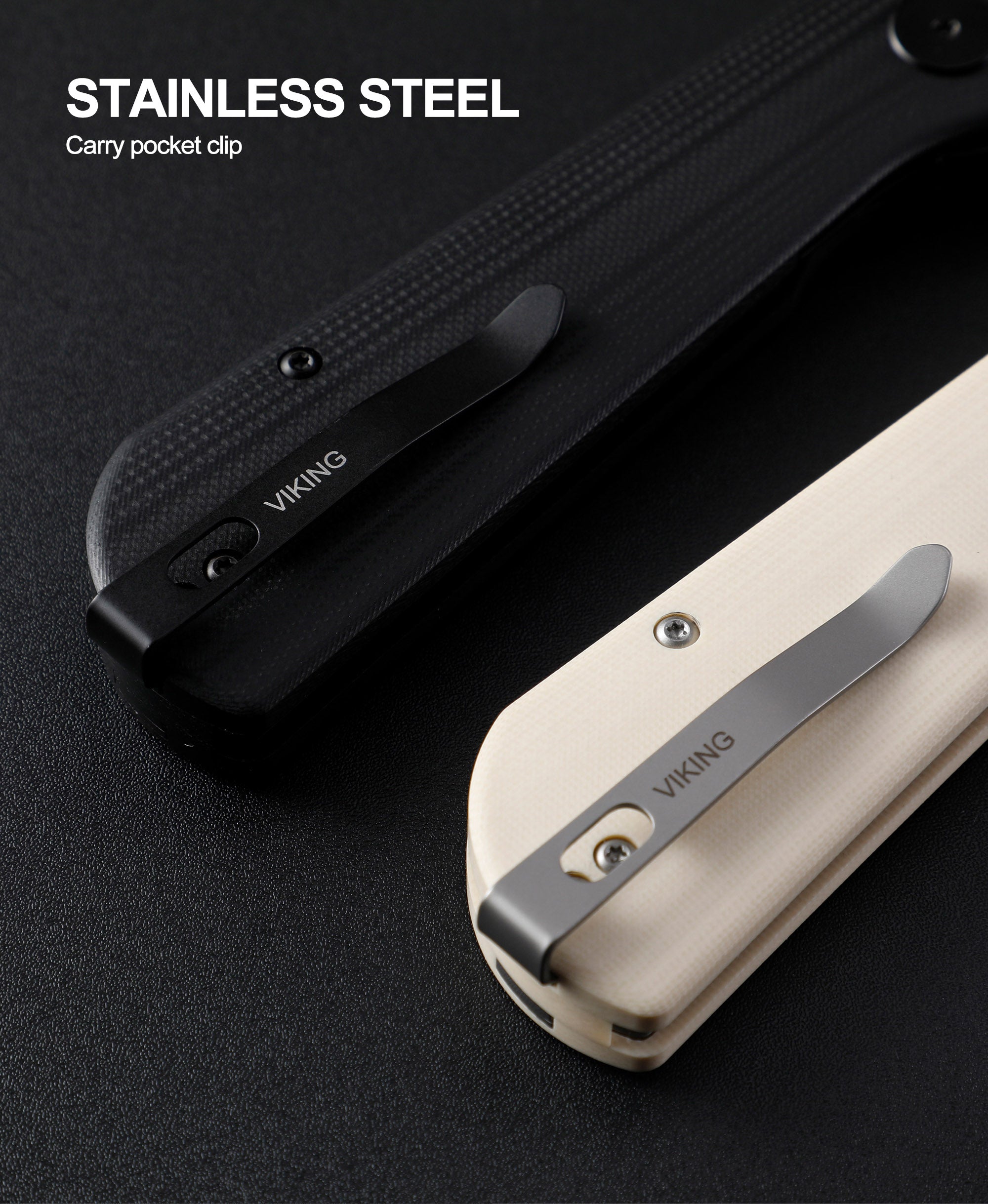 Petrified Fish PFP07 Viking  ,3.62" K110 Satin Blade, 123g G10 Handle Front Flipper Liner lock Folding knife
