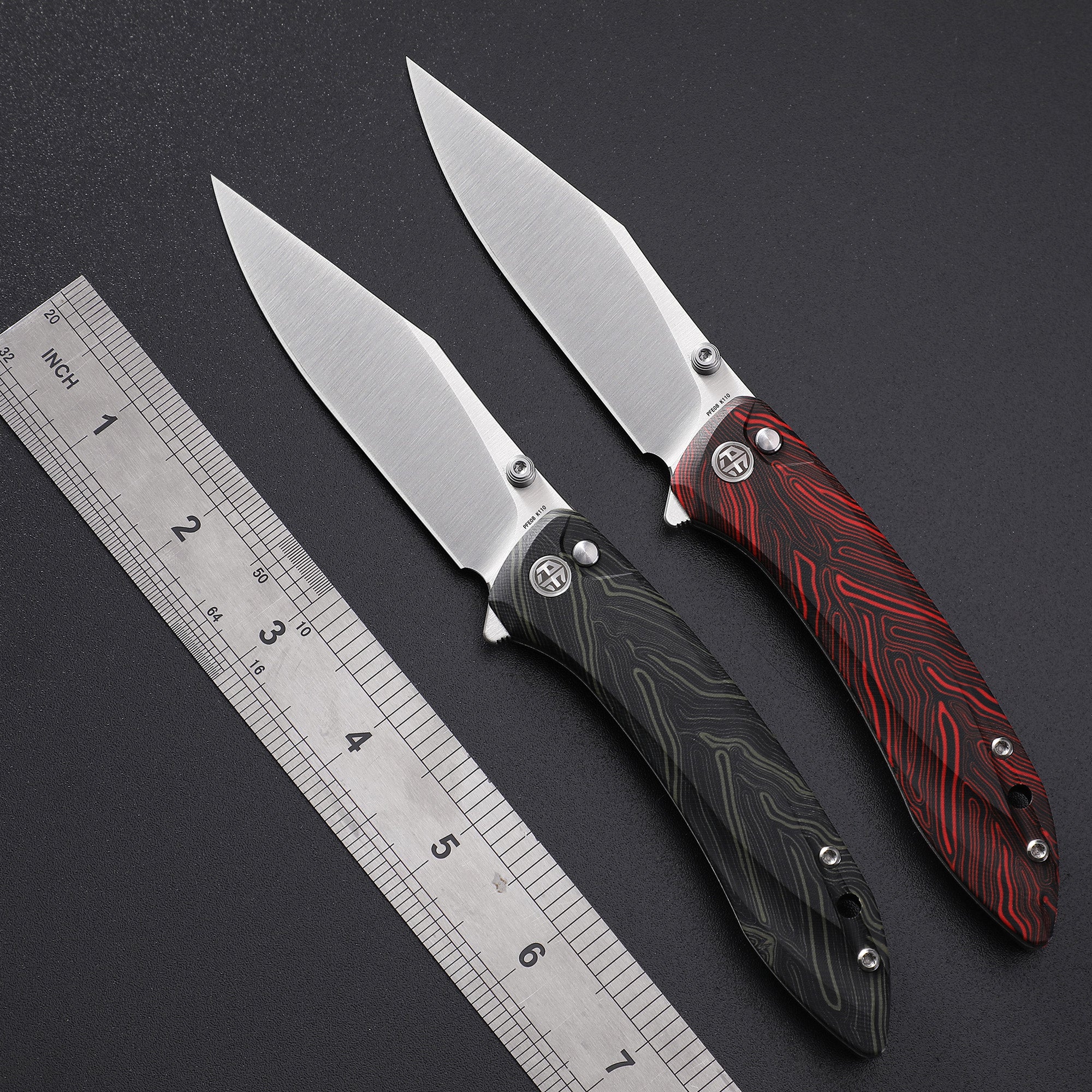 PF900 Titanium Pendant M390 Pocket knives – Petrified Fish