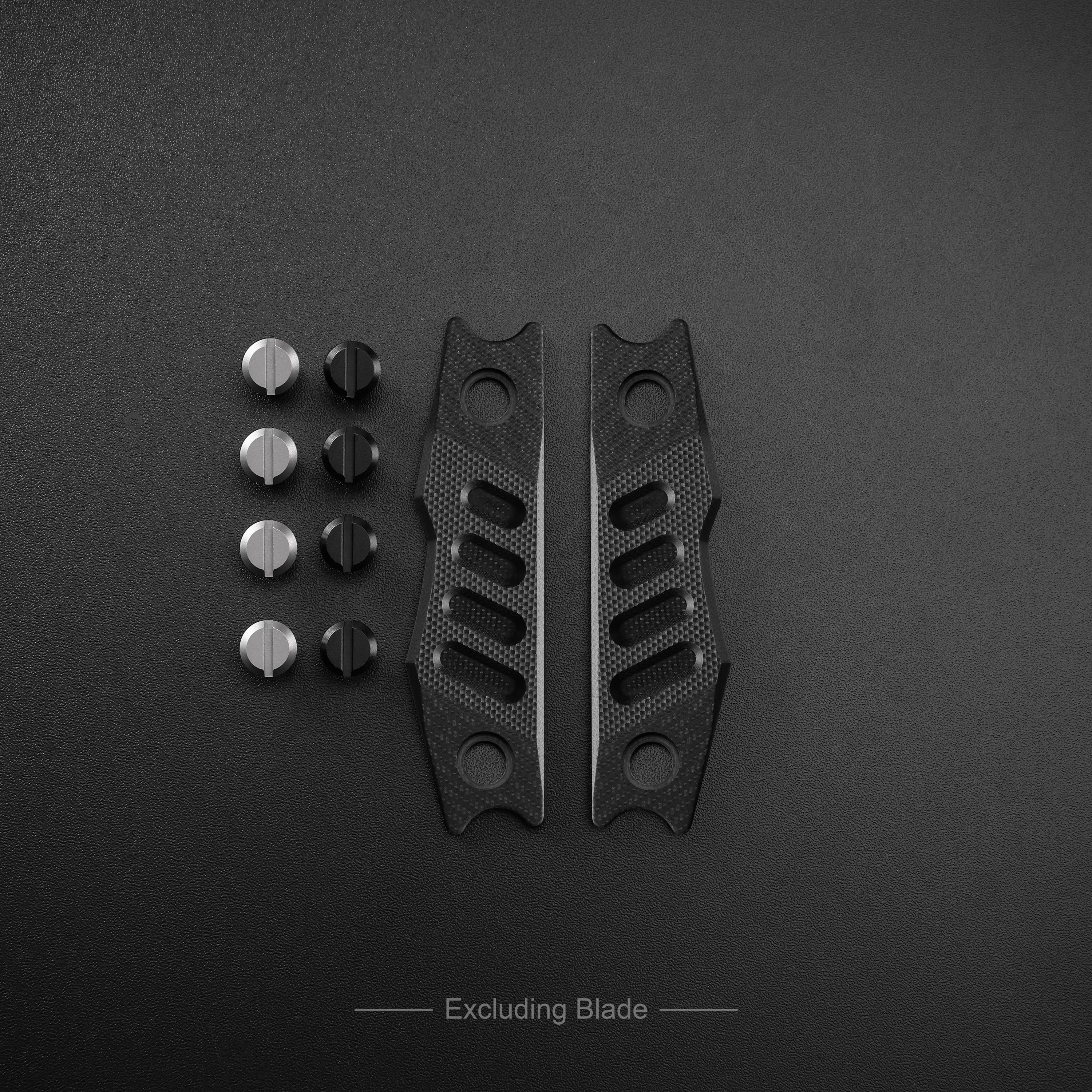 Petrified fish Handle Scale and Kydex Sheath for PFE18-Bison L