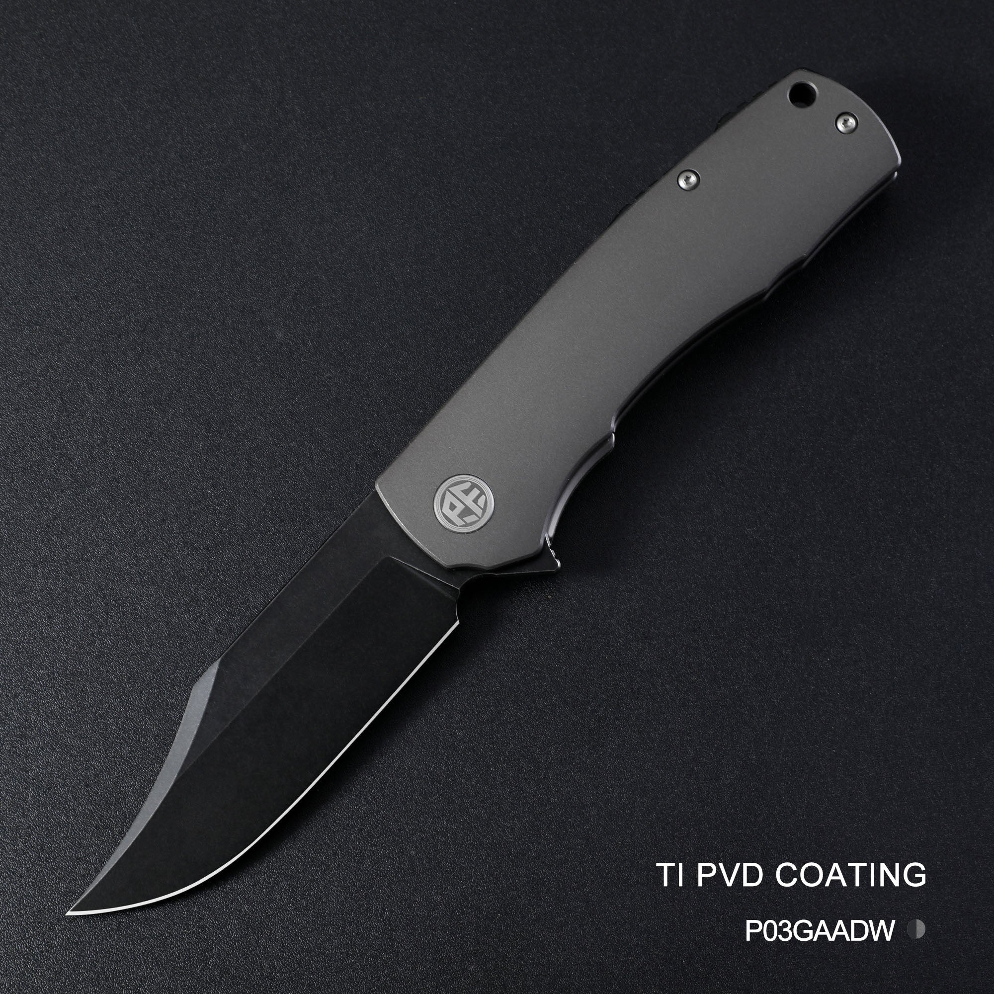 Petrified Fish PFP03 Victor, 3.58" 154CM Steel Blade, Aluminium Handle,Flipper Liner lock Folding knife