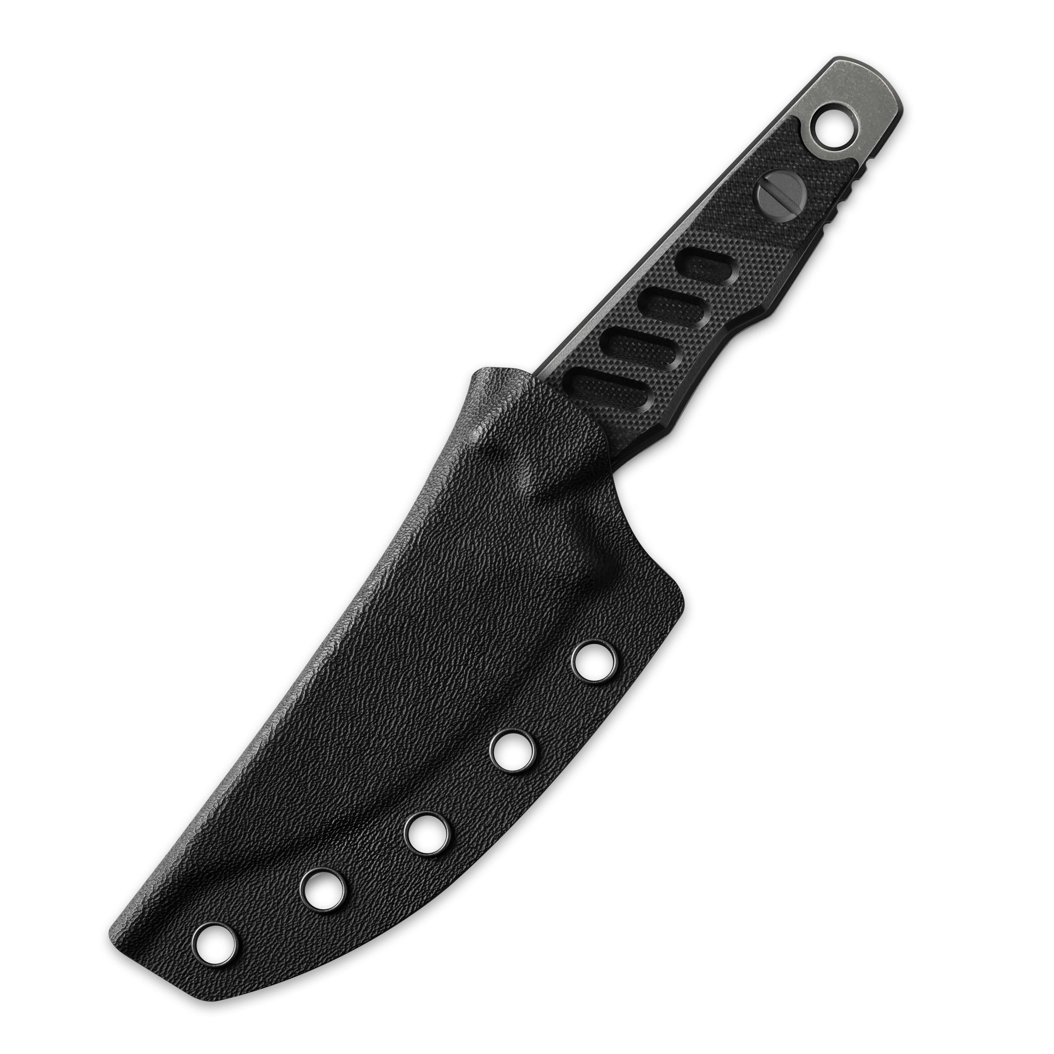 Petrified Fish PFE18 - Bison L, N690 Steel Skeleton knife