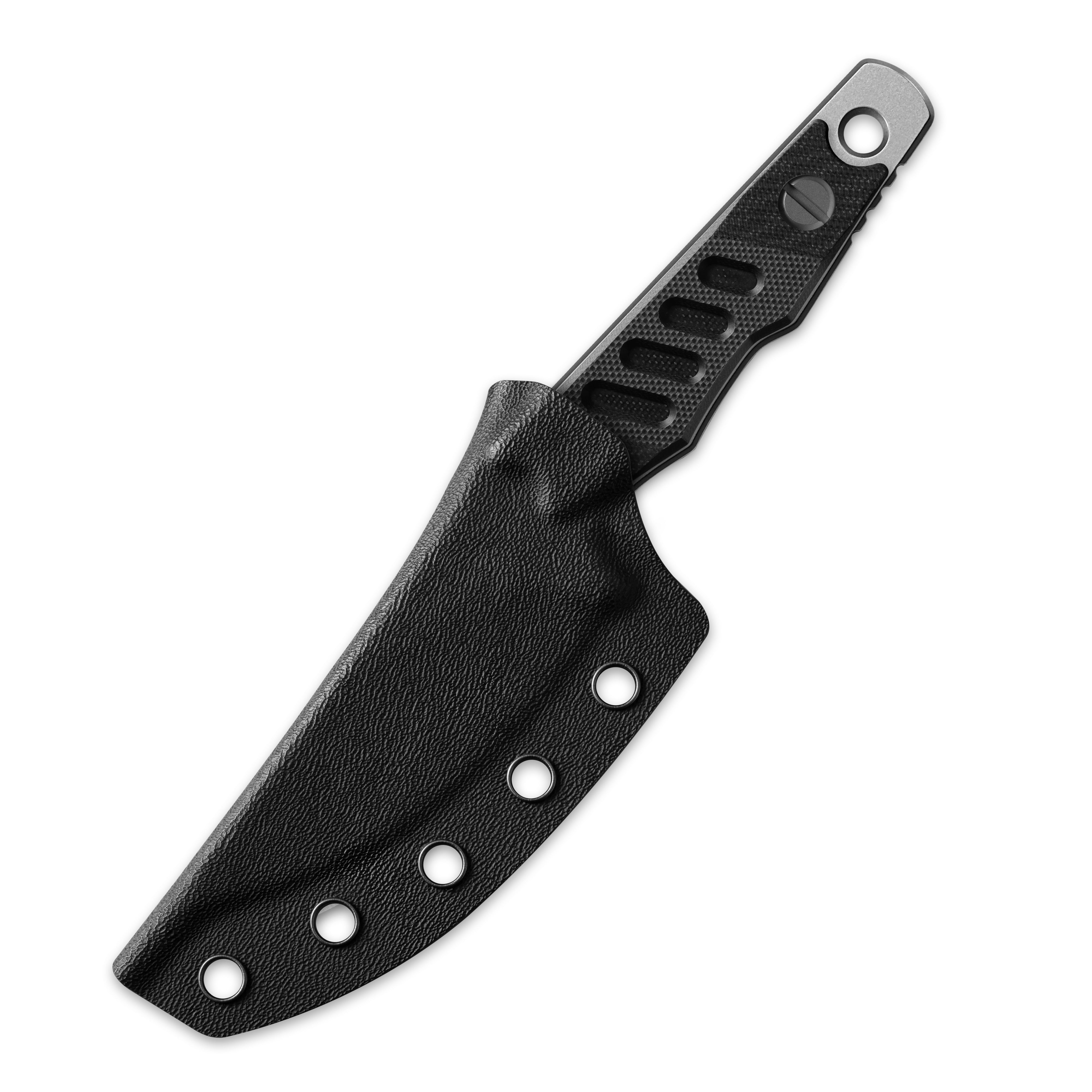 Petrified Fish PFE18 - Bison L, N690 Steel Skeleton knife