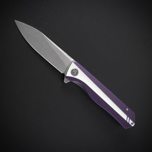 PF818 D2 steel flipper folding knive G10 handle