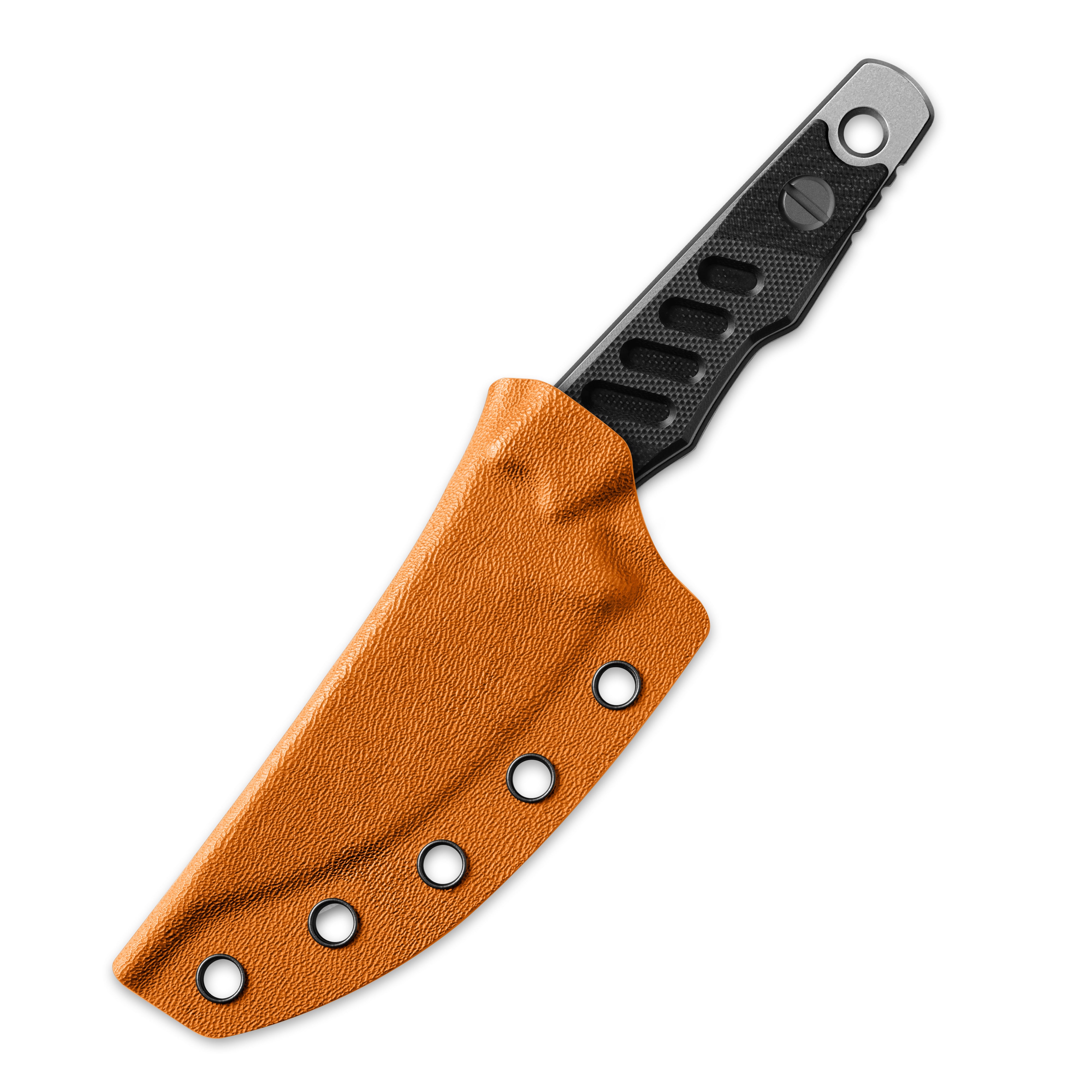 Petrified Fish PFE18 - Bison L, N690 Steel Skeleton knife