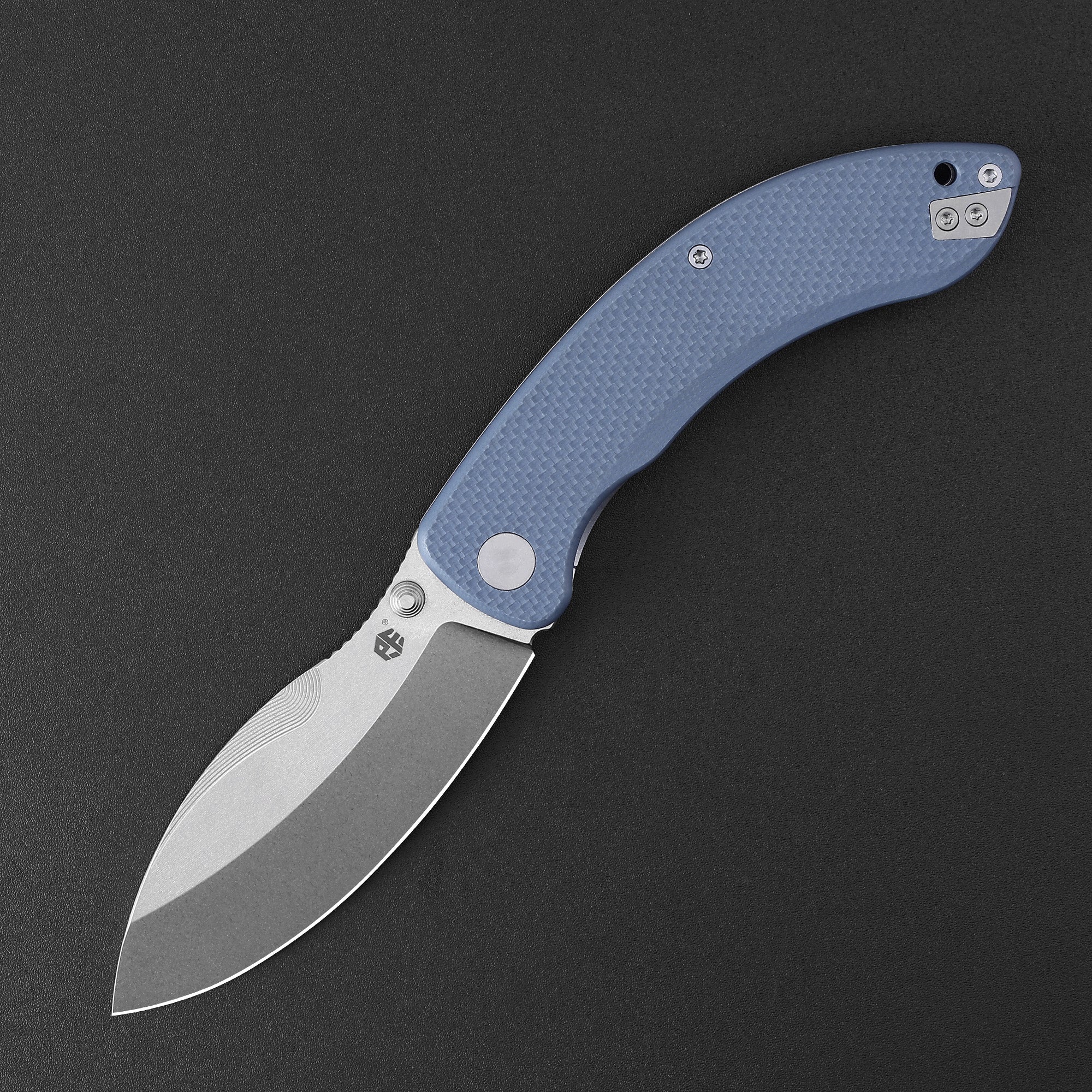 Petrified Fish PFB06-Zonda,3.74" 14C28N Steel Blade,G10/Wood/Micarta Handle,Liner Lock Folding Knife