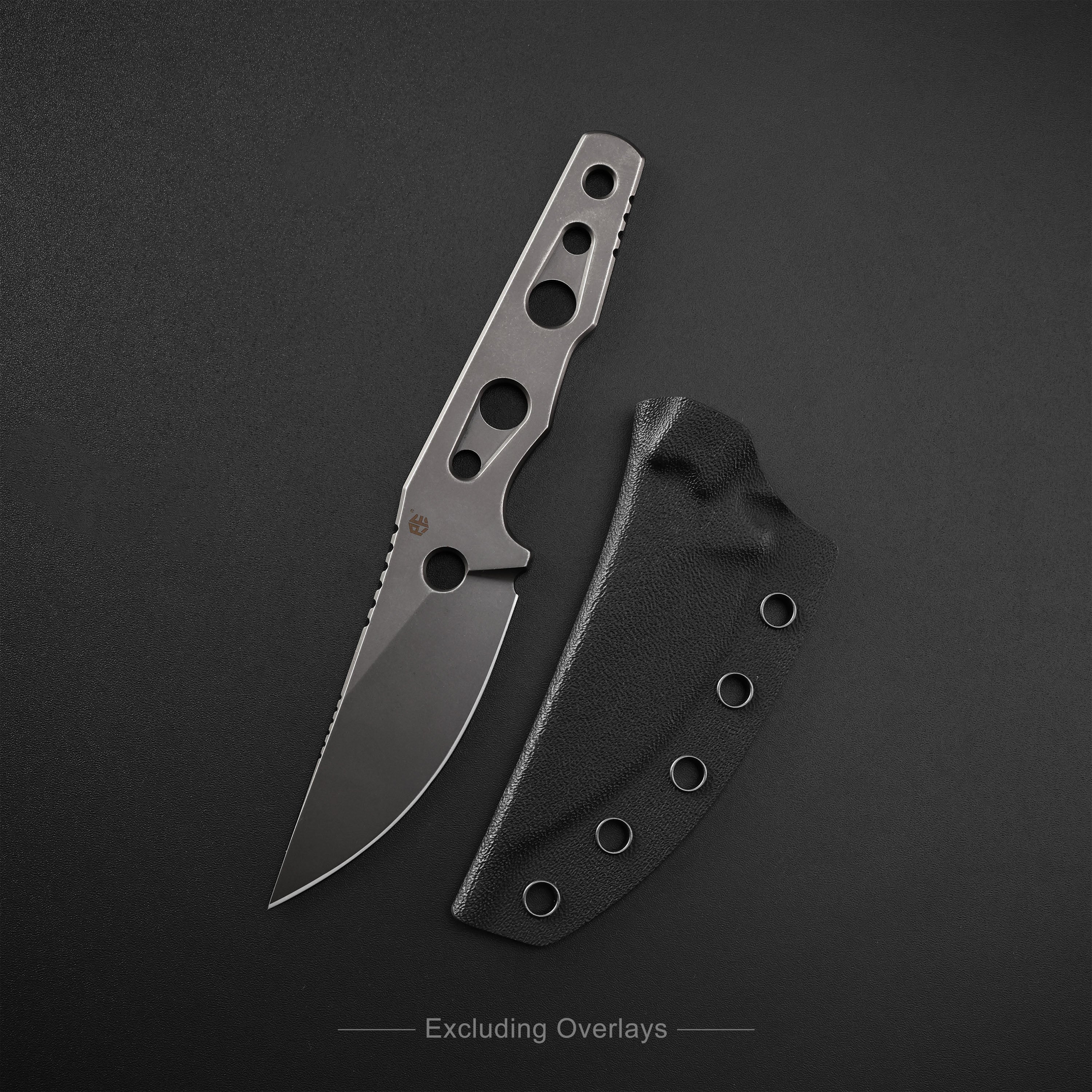 Petrified Fish PFE18 - Bison L, N690 Steel Skeleton knife