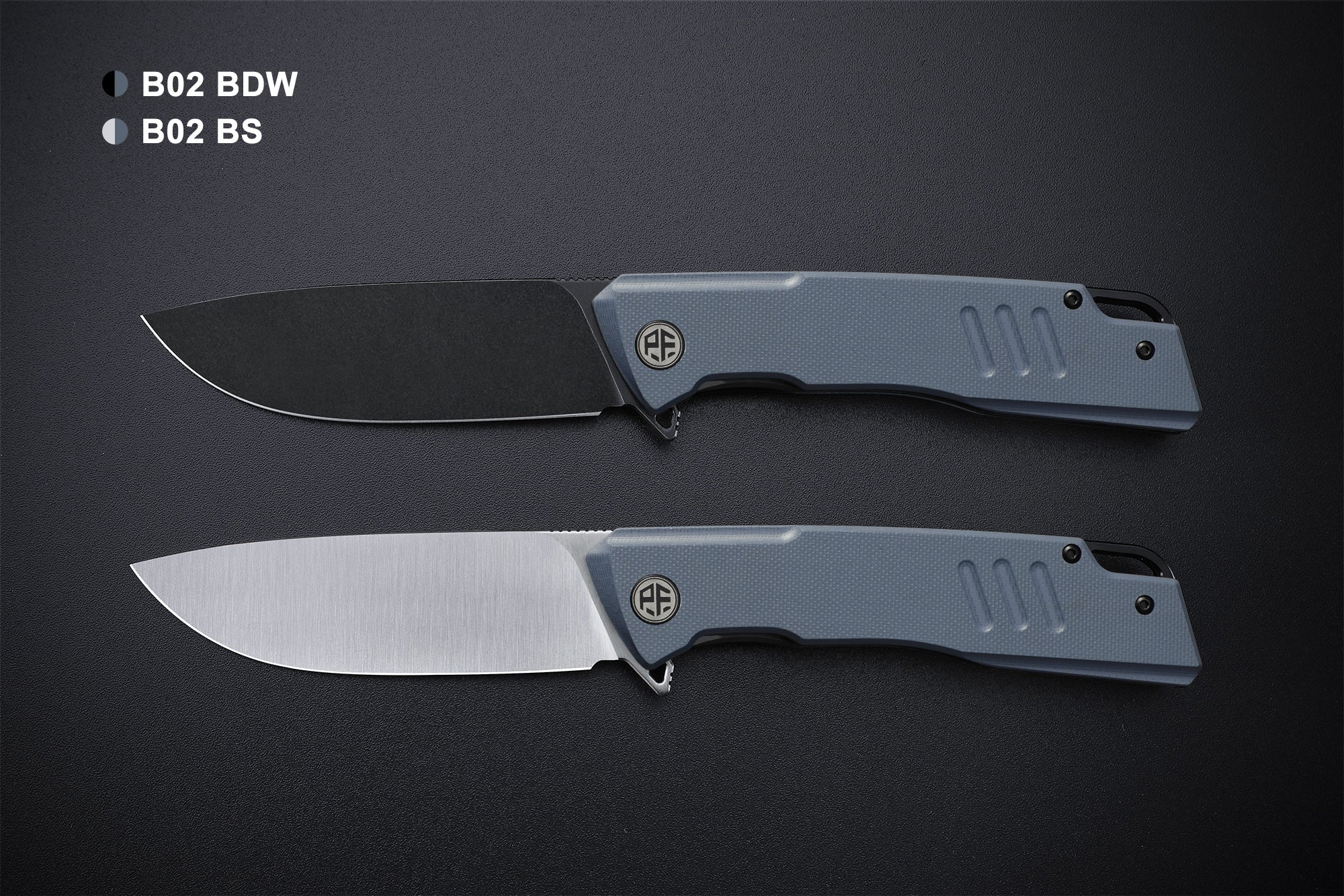 Petrified Fish PFB02 Loco ,3.70" D2 Satin Blade, 150g G10 Handle Flipper Liner lock Folding knife