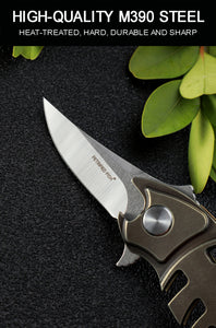 PF900 Titanium Pendant M390 Pocket knives