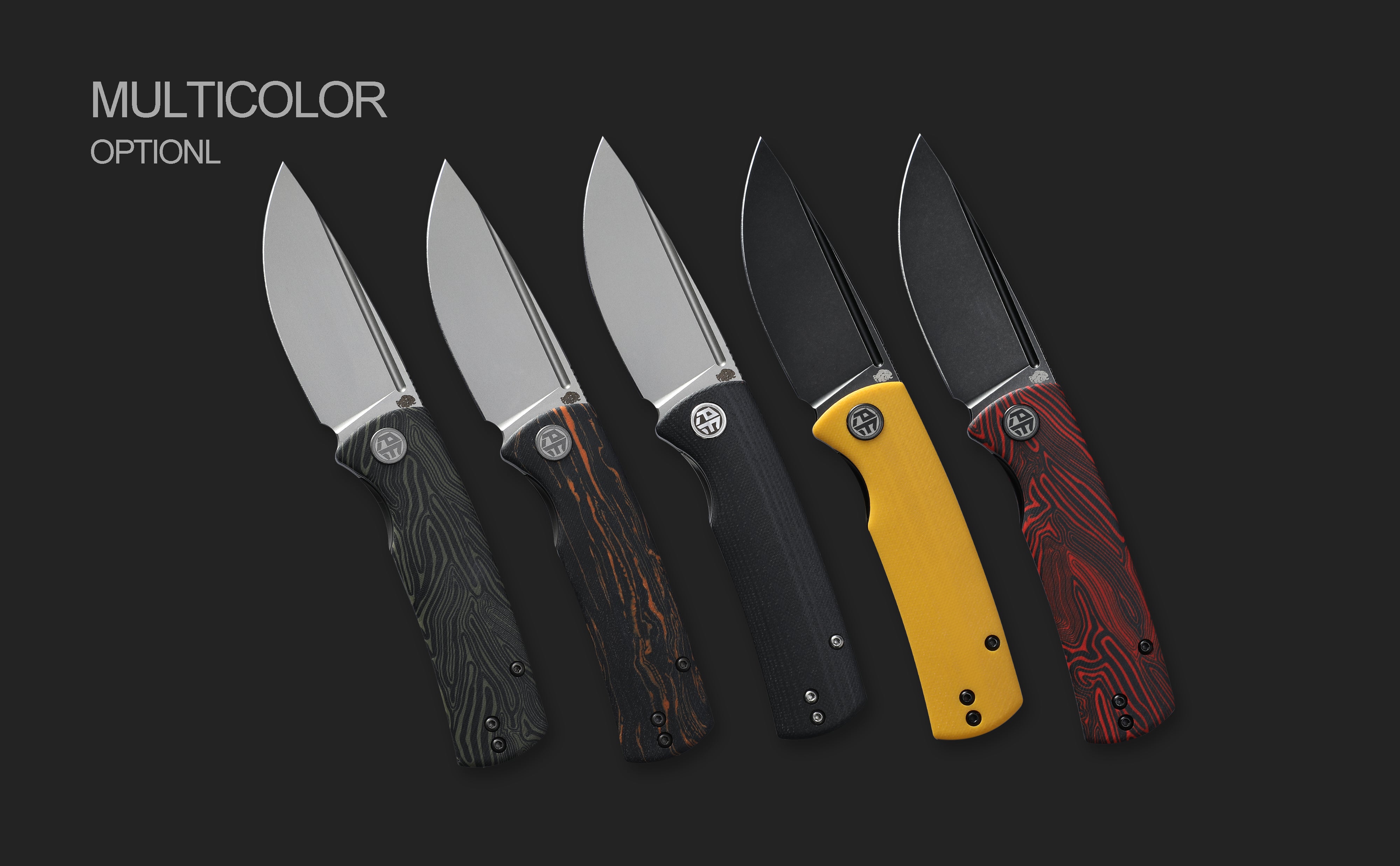 Petrified Fish PFP01X Beluga ,2.99" 14C28N Blade,95.6g G10/Carbon Fiber Handle Front Flipper Liner lock Folding knife