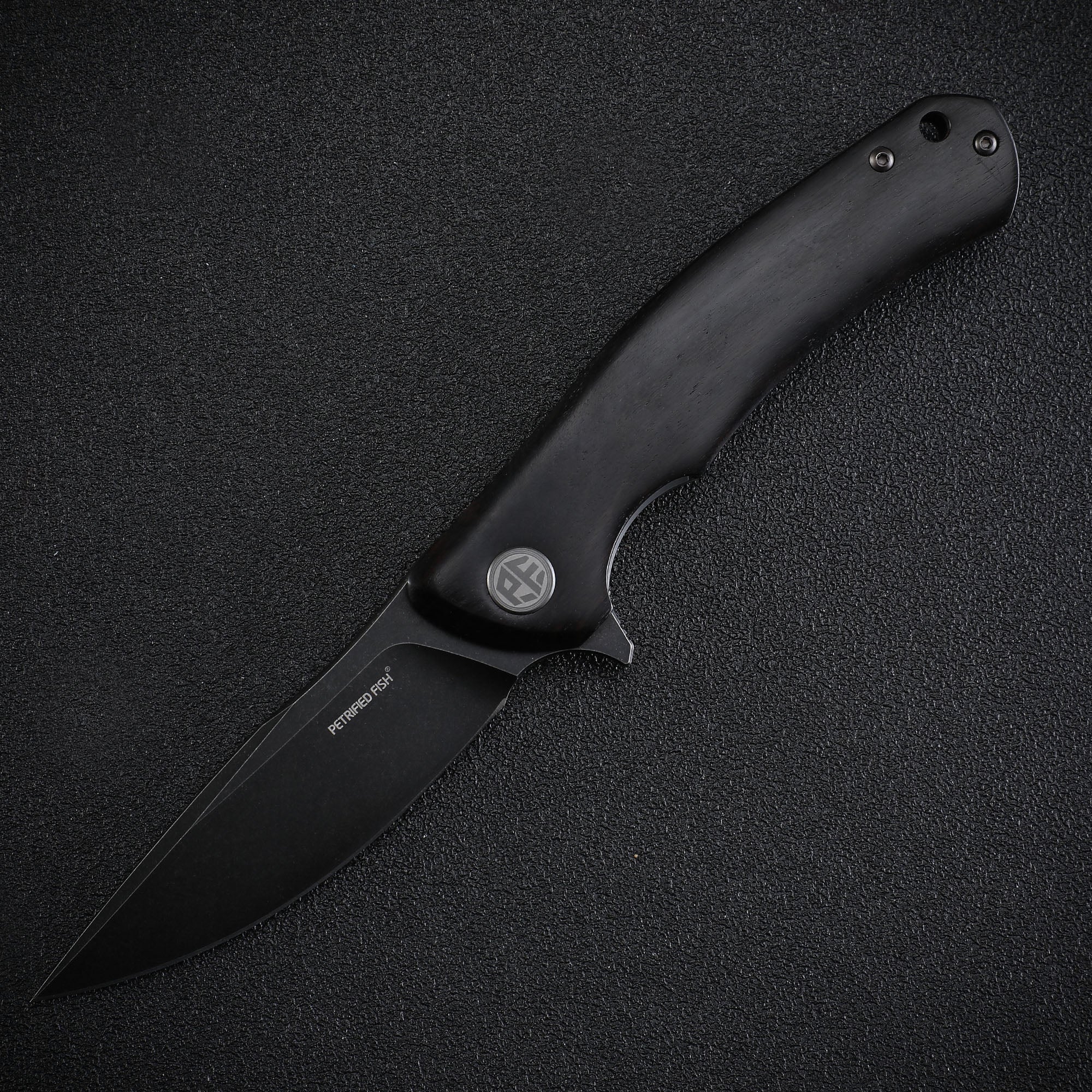Petrified Fish PF949 Warrior Flipper Knife Carbon Fiber With G10 Handle (90mm K110)