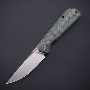 Petrified Fish PFP07 Viking  ,3.62" K110 Satin Blade, 123g G10 Handle Front Flipper Liner lock Folding knife