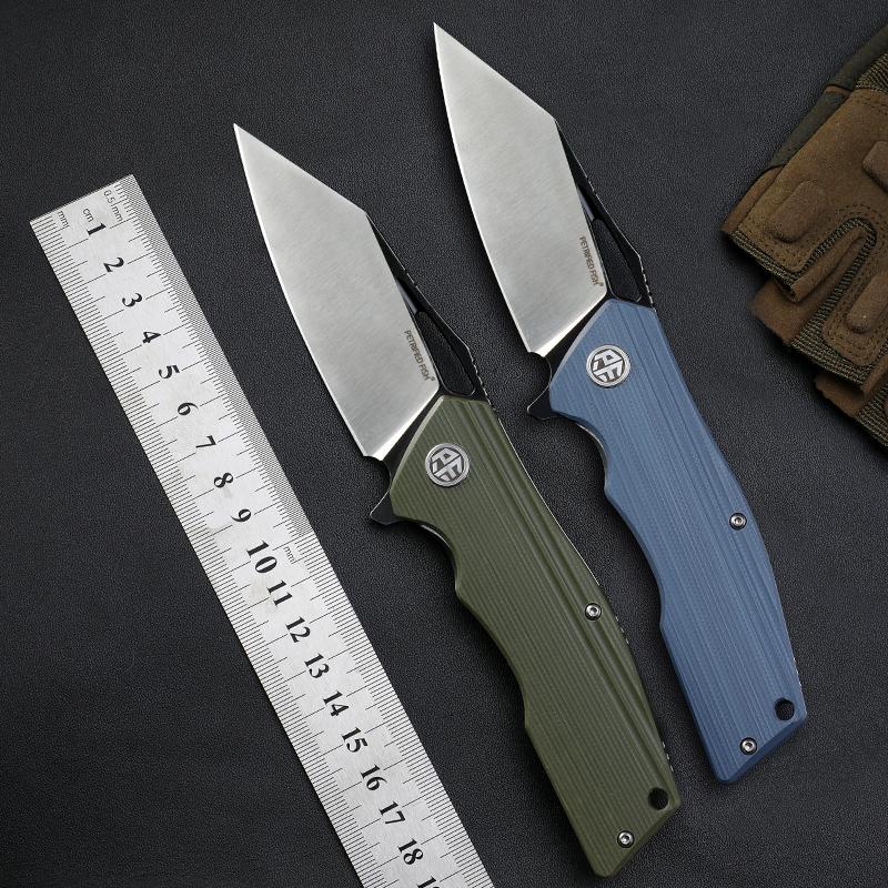 Titan Flipper knife G10 Handle （90mm D2） PF929