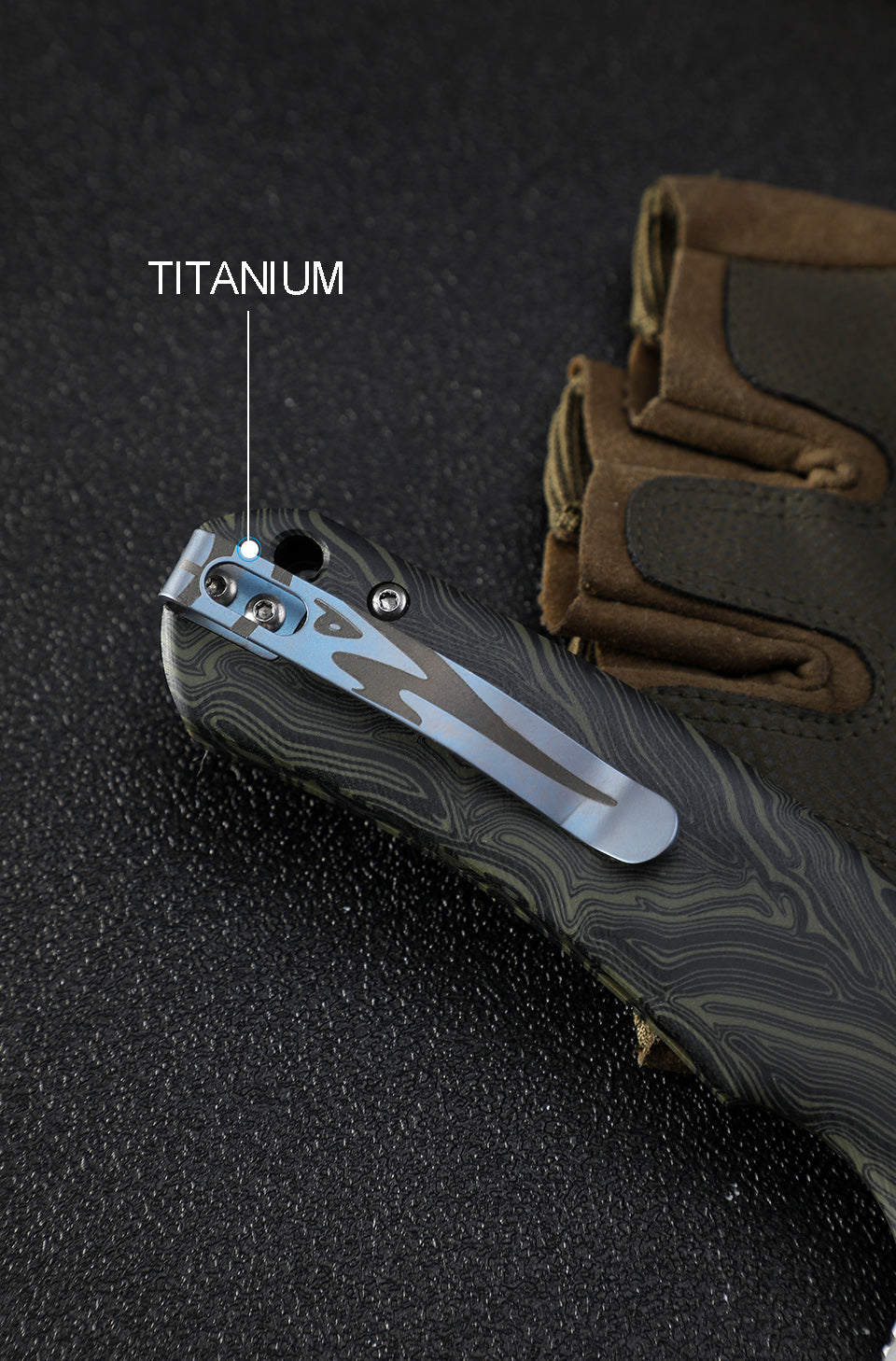 Petrified Fish PF949 Warrior Flipper Knife Carbon Fiber With G10 Handle (90mm K110)