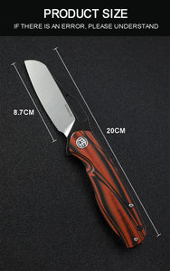 Petrified fish PF979 Raptor original D2 steel folding knife flipper G10 handle camping knives outdoor survival hunting EDC pocket tools