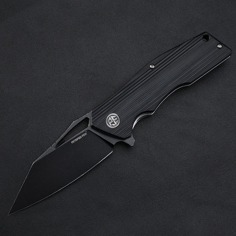 Titan Flipper knife G10 Handle （90mm D2） PF929