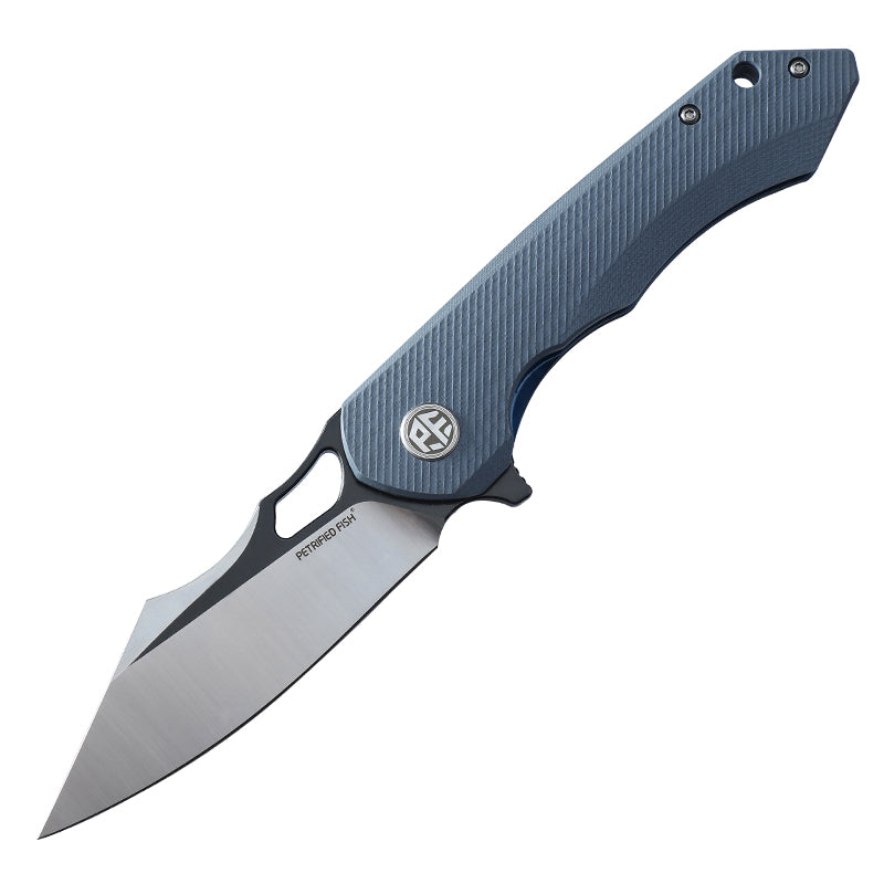 Petrified fish original PF919 Fancy folding knife D2 steel blade G10 handle hunting knife outdoor camping self-defense EDC tool knive