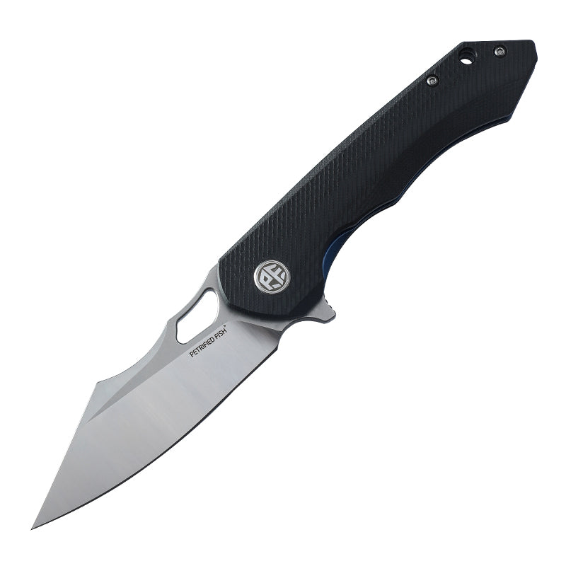 Petrified fish original PF919 Fancy folding knife D2 steel blade G10 handle hunting knife outdoor camping self-defense EDC tool knive