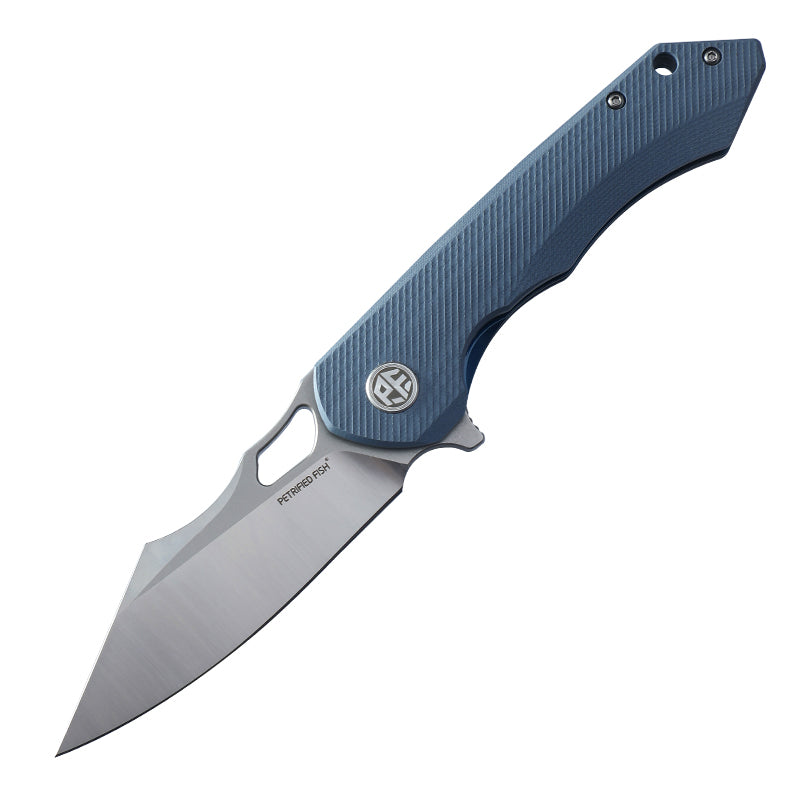 Petrified fish original PF919 Fancy folding knife D2 steel blade G10 handle hunting knife outdoor camping self-defense EDC tool knive