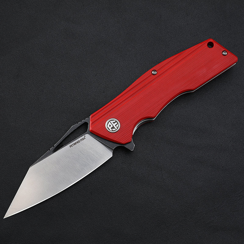 Titan Flipper knife G10 Handle （90mm D2） PF929