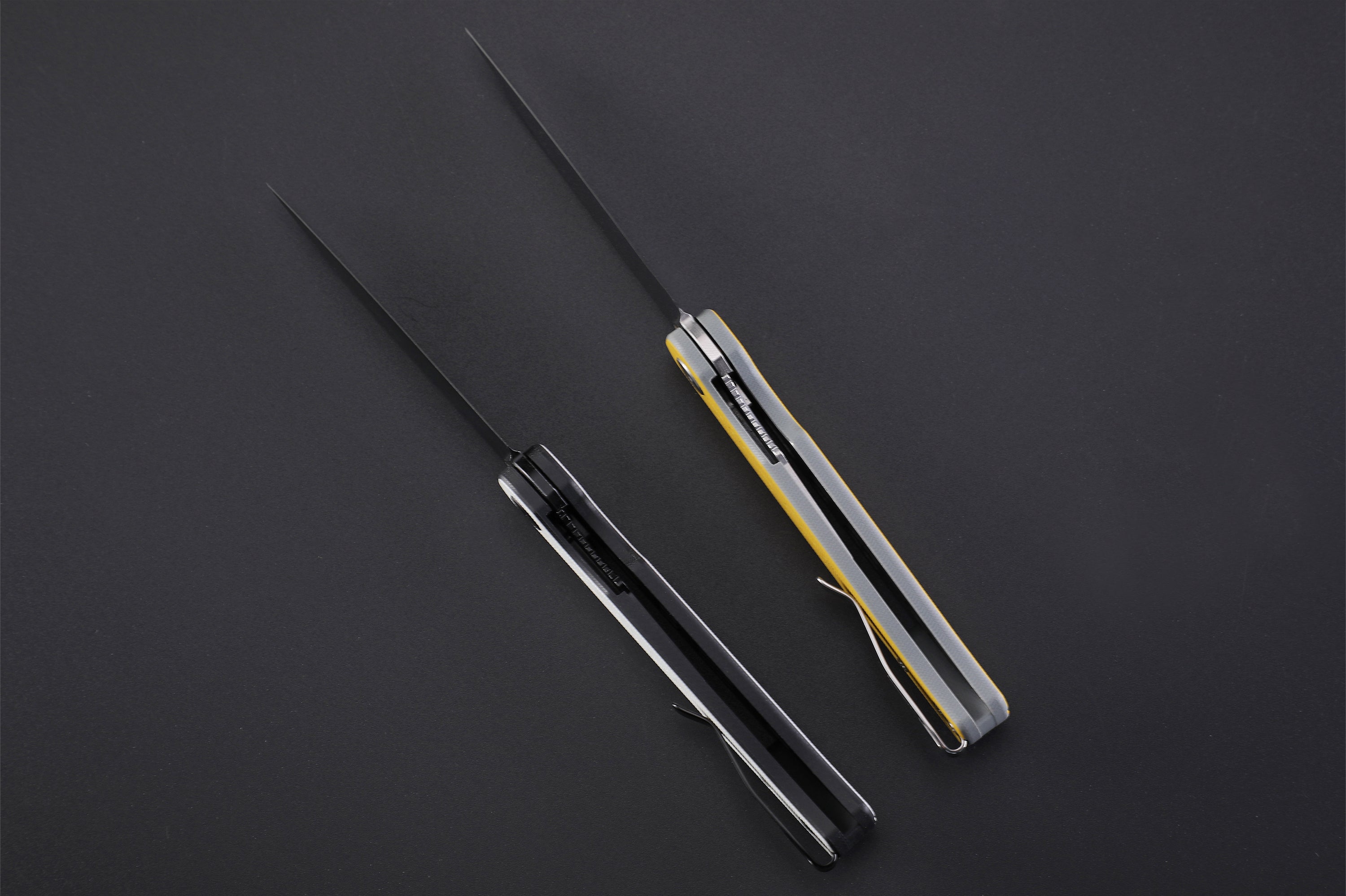 Petrified Fish PFE07 Morse ,3.31" 154CM Satin Blade, 85g G10 Handle Front Flipper Liner lock  Folding knife